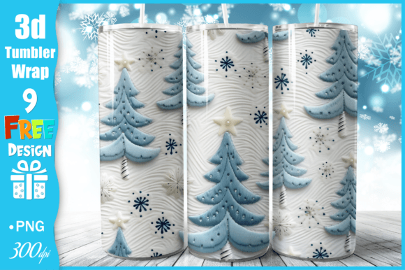 3D Embroidery Christmas Tree Tumbler Review