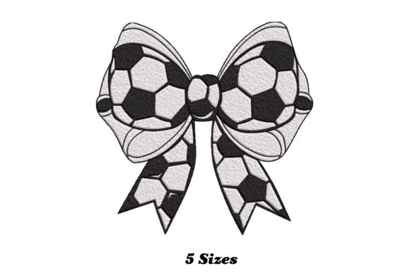 Charming Soccer Coquette Bow: A Playful Touch
