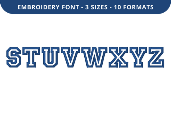Explore College Outline Font S to Z