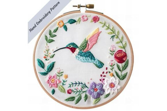 Hummingbird Hand Embroidery Pattern Review