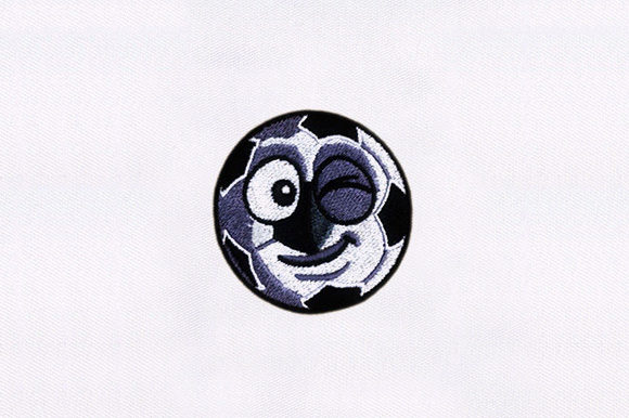 Soccer Ball Face: A Versatile Embroidery Design