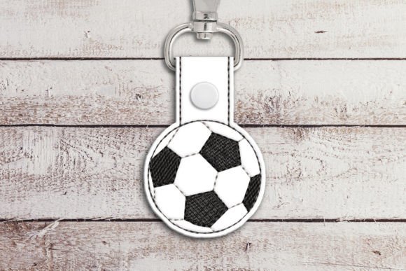 Soccer Ball ITH Key Fob Applique Review